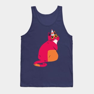 Retro Caticorn Tank Top